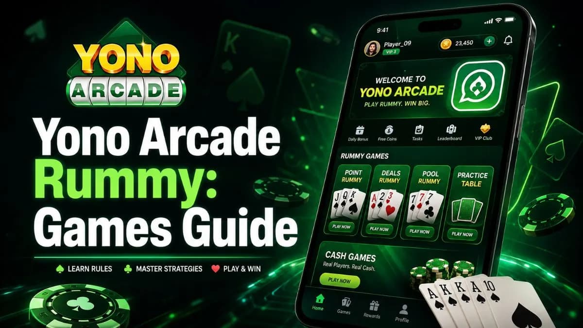 Yono Arcade Rummy: Rules & Yono Rummy Apps featured graphic