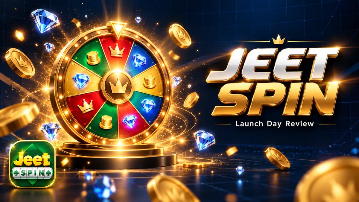 Jeet Spin APK download and launch day review — promo code status, app features and first look